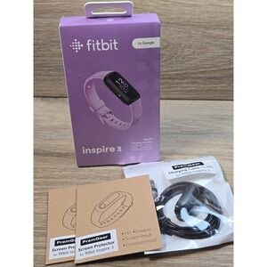 Fitbit Inspire 3 | Heart Rate Monitor | Health & Fitness Tracker | With Extras!!